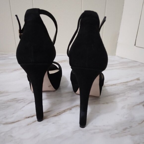 Jessica Simpson | Beeya Ankle Strap Platform Heeled Sandals Shoes | Size 9M - Picture 4 of 8